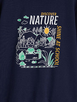Bisiklet Yaka Erkek ?ocuk Sweatshirt