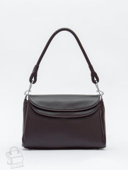 Сумка женская кожаная 0036VG coffee  Vitelli Grassi