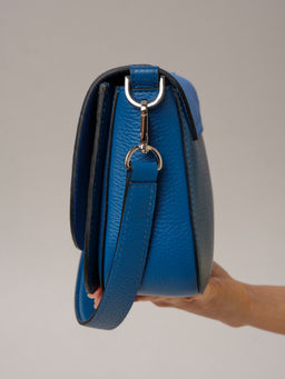 Сумка замшевая Azaro 30741 син.гуашь/сапфир