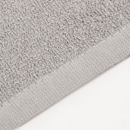 Полотенце махровое Экономь и Я 30*60 см, цв. серый, 100% хлопок, 350 гр/м2  фото 4