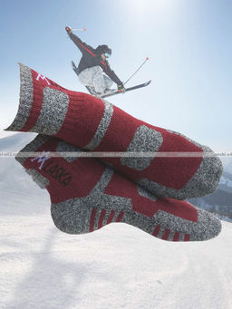 Цена за 12 пар. "АЛЯСКА" Термоноски спортивные ВНУТРИ МАХРА женские, подростковые арт. 1258