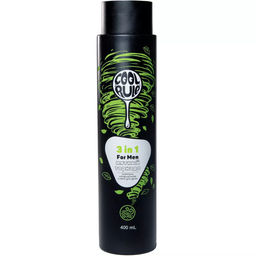 Чистота и Свежесть 3 в 1 для мужчин : Шампунь, Кондиционер и Гель для душа, 400 мл Мятный Торнадо CR0044