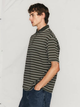 Футболка на молнии в полоску / Zarina фото 5