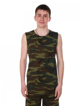 МТ0405 Майка мужская ш.пл кулирка камуфляж - АстраТекстиль фото 4