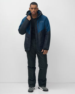 Горнолыжный костюм мужской зимний темно-синего цвета 07713TS - Mtforce фото 14