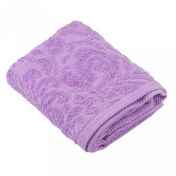Полотенце махровое Гармония 35х60см, гладкокрашенное, 350г/м2, лиловый (Россия)
