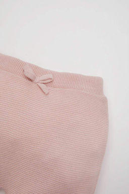 Пинетки для маленьких девочек, трикотажные брюки - Defacto фото 2