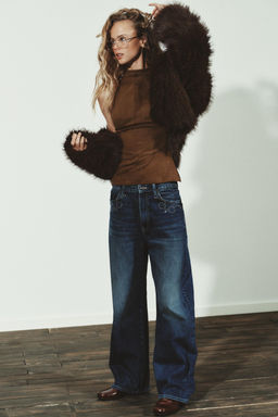 FAUX SUEDE TOP - Zara фото 5