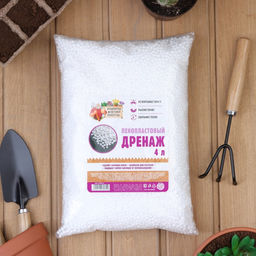 Дренаж пенопластовый Рецепты Дедушки Никиты, фр 4-6мм, 4л