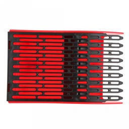 Марья (Maria) Комбайн (контейнер) плодосборник Финский для ягод, 22х14х13,5см, с заслонкой, пластик ручка (подходит для всех типов ягод), цвет - красный (Китай) - Домашняя мода фото 6