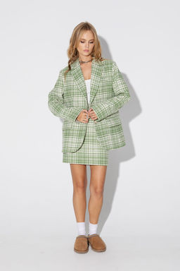 Жакет Pirs 5057 зеленый с бежевым  фото 2