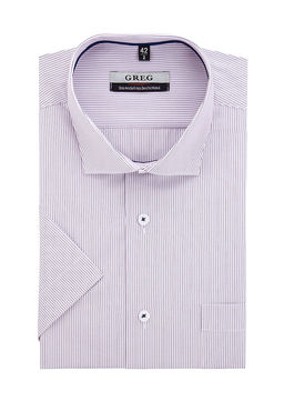 Сорочка мужская короткий рукав GREG 631/109/6437/Z/1  фото 2
