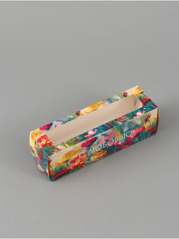 Цена за 5 шт. Коробка подарочная с окном «С любовью. Цветы», 18×5.5×5.5 см, самосборная