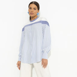 Свитшот комбинированный Всплеск эмоций (blue) - Charutti фото 2