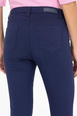 Kad_n Lacivert Toothpick Fit Pantolon