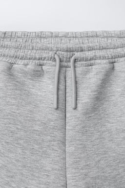 STRAIGHT-LEG NEOPRENE-EFFECT TROUSERS - Zara фото 3