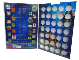 Альбом для монет Города Воинской Славы и других монет с гальваническим покрытием