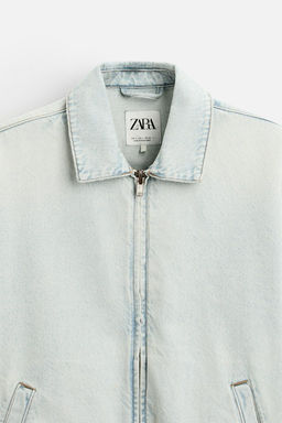 OVERDYED DENIM JACKET - Zara фото 8