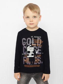 CRB wear/CWKB 63233-22-328 Джемпер для мальчика,черный/Ex.Cherubino