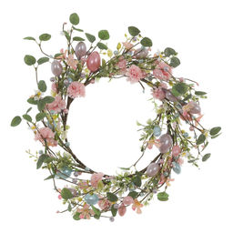 Изделие декоративное "Венок пасхальный", L46 W8 H46 см