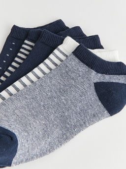 ?izgili Erkek ?ocuk Patik ?orap 5li - Waikiki фото 3