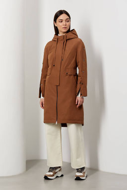 Парка женская арт. 225S - Ultramarine фото 3