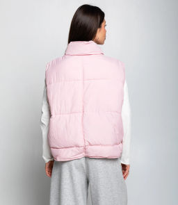 Жилет #КТ119 (2), розовый