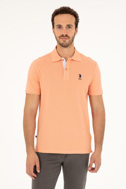 U. S. Polo Assn / Мужская базовая футболка Salmon