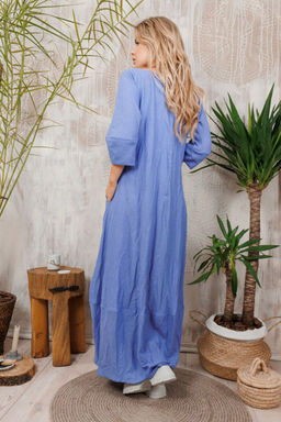 Платье AMORI 9704 василек  фото 3