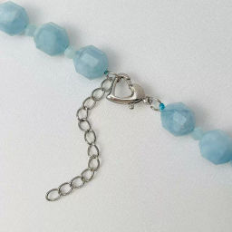 Бусы из Аквамарина (Бразилия) 54 см  +