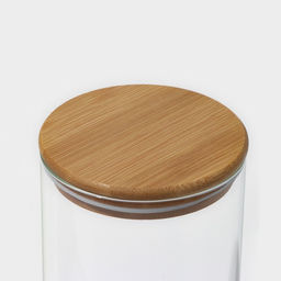 Банка для сыпучих BellaTenero Эко, 550 мл, 8.512.5 см, с бамбуковой крышкой, стекло фото 5