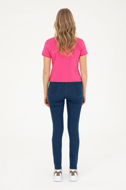 Женские синие джинсовые брюки - U.s. polo assn фото 4