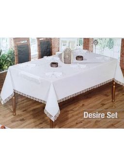 Скатерть Maison Royale DESIRE SET 160*220 8 caлф пудра