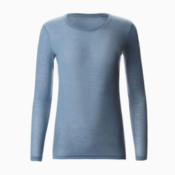Лонгслив женский KAFTAN: Basic line, синий, размер 48-50