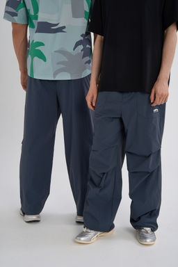 Брюки текстильные Серый ANTA SKATE Woven Casual Pants  фото 3