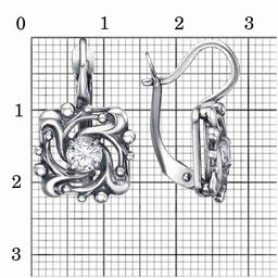 СЕРЬГИ 33815082 - Красная пресня фото 2
