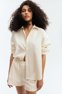 Pantalon corto de sarga con neps - H&m фото 2