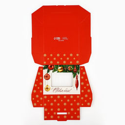 Цена за 10 шт. Коробка складная «Роскошный Новый год», 10×8×3.5 см