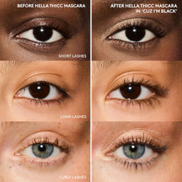 *Fenty Beauty Тушь для увеличения объема Hella Thicc Volumizing Mascara in the shade Cuz I’m Black