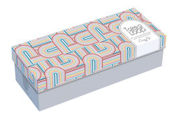 Набор кружек Радуга, бежевая, коричневая, 0,35 л, 2 шт - Easy life фото 6