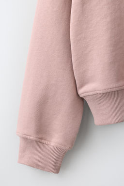 SUDADERA CAPUCHA PARCHE ESTRELLA / Rosa - Zara фото 5