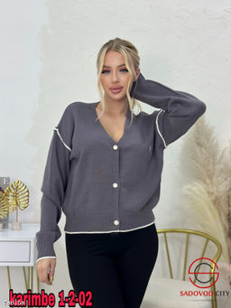 Кардиган укороченый на пуговках