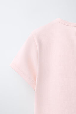 CAMISETA ESTAMPADO / Rosa - Zara фото 4