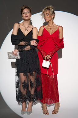 Кружевная юбка Пэрис (красный) - Эльза фото 3