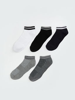 ?izgili Erkek Patik ?orap 5li