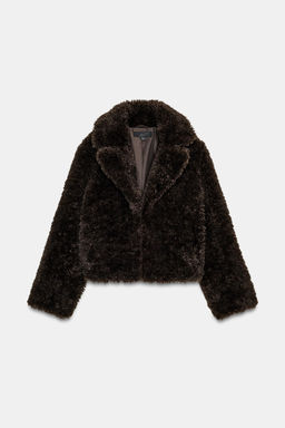 FAUX SHEARLING JACKET