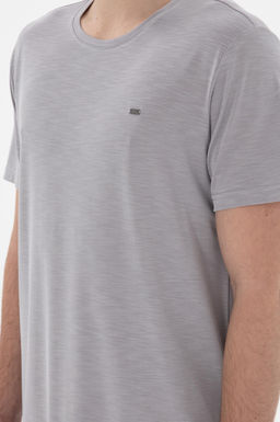 Erkek Regular Fit Bisiklet Yaka Modal Koyu Gri Basic Ti__rt Sepette S_rpriz _ndirim - U.s. polo assn фото 7