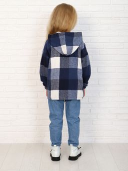 ТД030 Толстовка Дели с капюшоном (синий) - Милаша фото 4