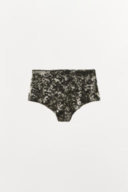 BRAGUITA LENTEJUELAS ABLALORIOS / Plata - Zara фото 6