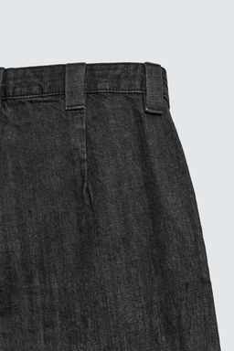 PANTAL?N CHINO DENIM BARREL FIT / Gris - Zara фото 11